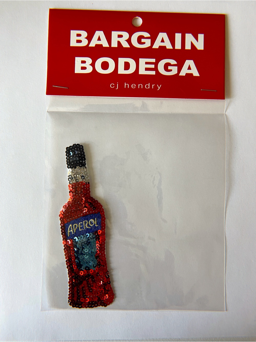 CJ Hendry Bargain Bodega Aperol Patch